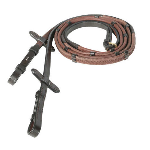 Soft Grip Rubber Reins w/stoppers - Image 3