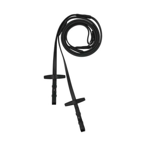 Muswell Leather Reins with Rubber - Image 3