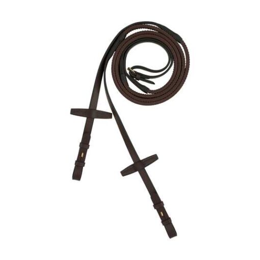 Muswell Leather Reins with Rubber - Image 2