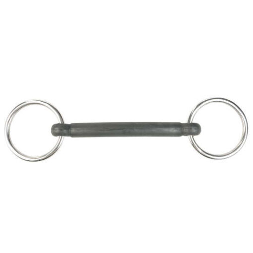 Mullen Mouth Loose Ring Rubber Bit