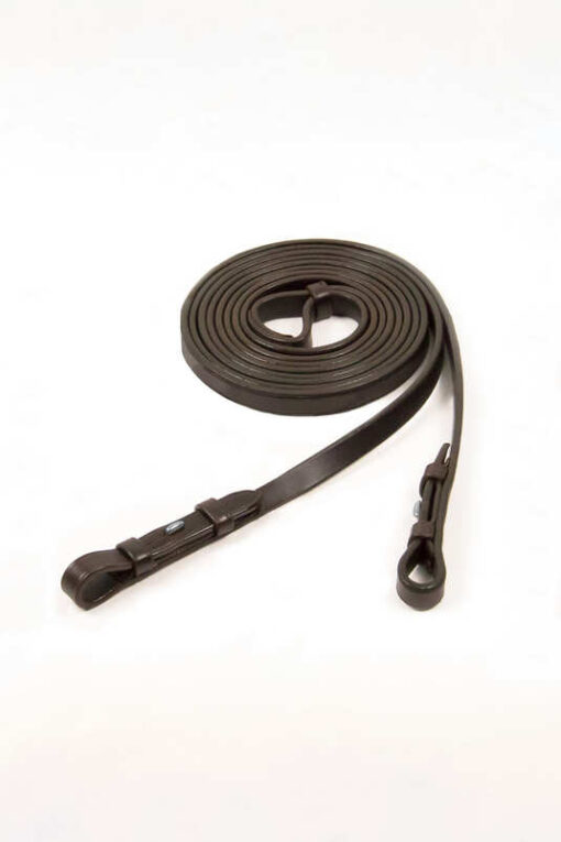 Double bridle reins, 13mm,stud hook,no stops