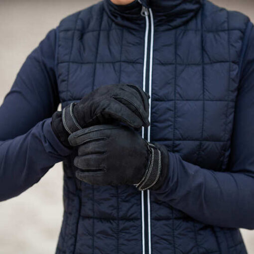 Milan Leather Thermo Riding Gloves - Image 3