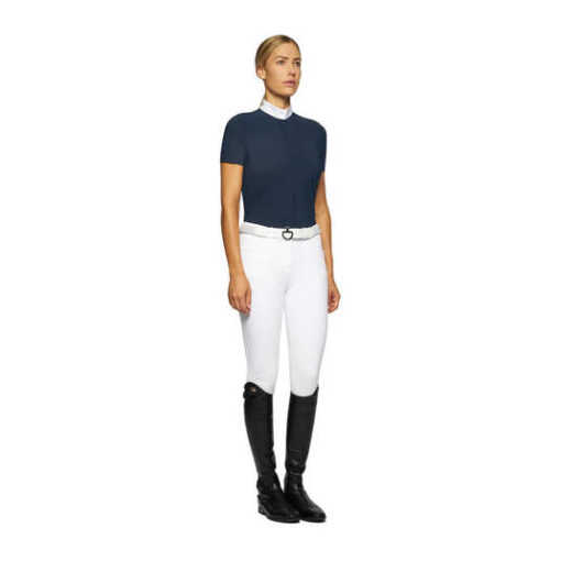 Embroidery Short Sleeve Show Shirt - Image 6