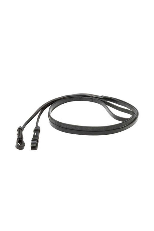 Fleur Double Bridle Reins Round Stitched - Image 3