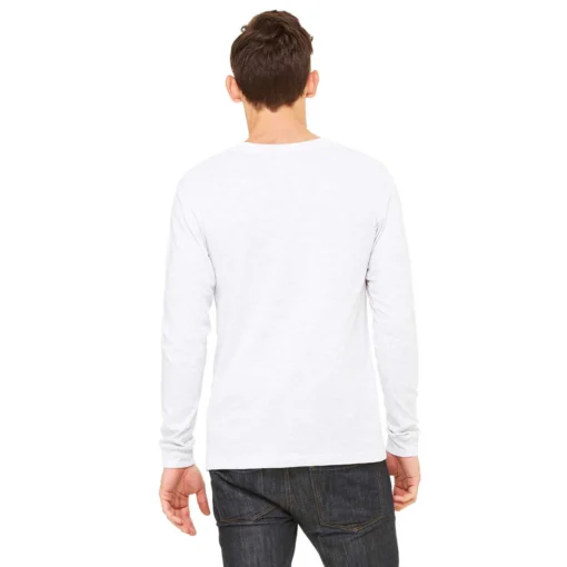 Bella + Canvas Unisex Jersey Long-Sleeve T-Shirt - Image 4