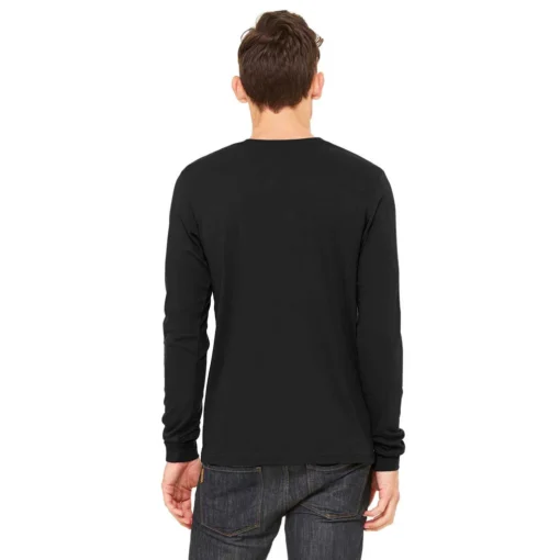Bella + Canvas Unisex Jersey Long-Sleeve T-Shirt - Image 3