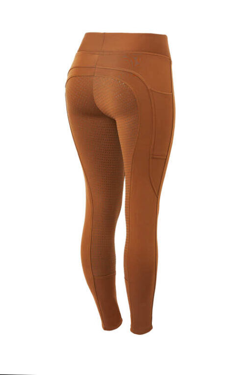 Active Women's Full Grip Winter Riding Tights with Phone Pocket - Image 5