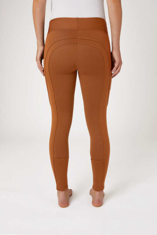 Active Women's Full Grip Winter Riding Tights with Phone Pocket - Image 3