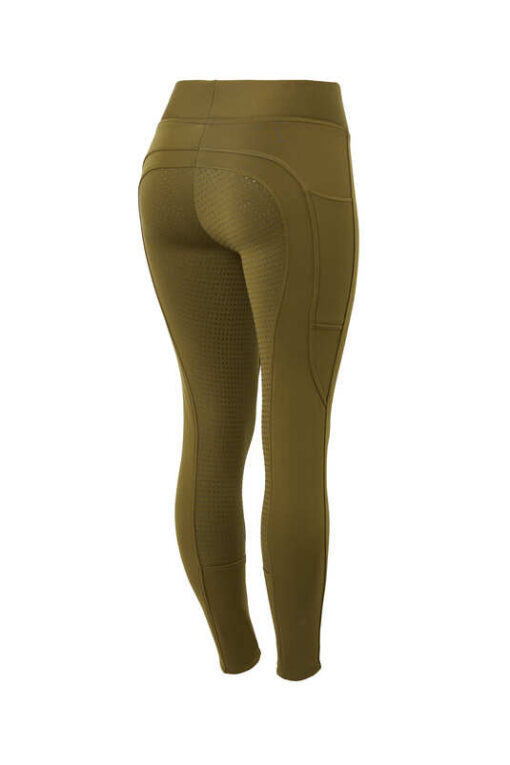 Active Women's Full Grip Winter Riding Tights with Phone Pocket - Image 6
