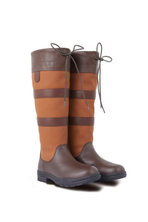Women's Country Tall Boots with Faux Fur Lining - Image 6