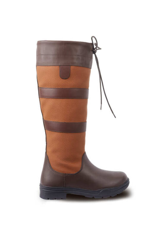 Women's Country Tall Boots with Faux Fur Lining - Image 5