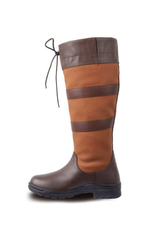 Women's Country Tall Boots with Faux Fur Lining - Image 4