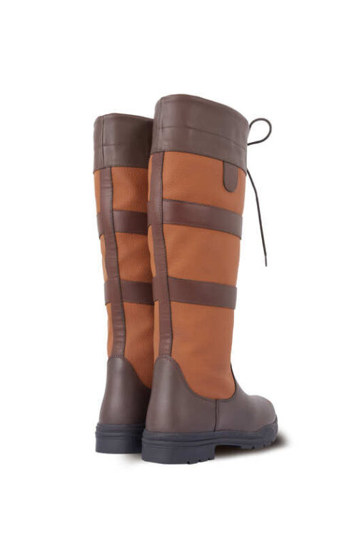 Women's Country Tall Boots with Faux Fur Lining - Image 3