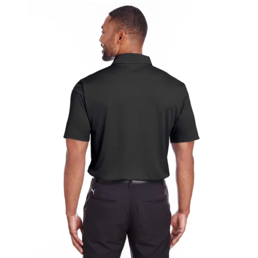 Puma Golf Men's Black  Golf Polo - Image 2
