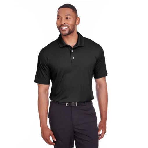 Puma Golf Men's Black  Golf Polo