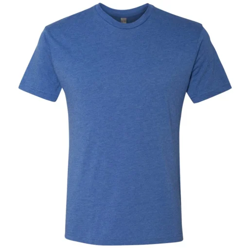 Next Level Men's Premium Heather Triblend Crew Tee - Image 4