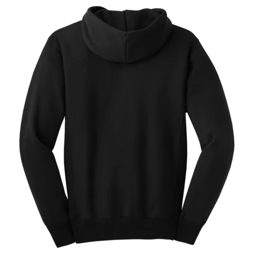 Sport-Tek Men's Black Super Heavyweight Pullover Hooded Sweatshirt - Image 4