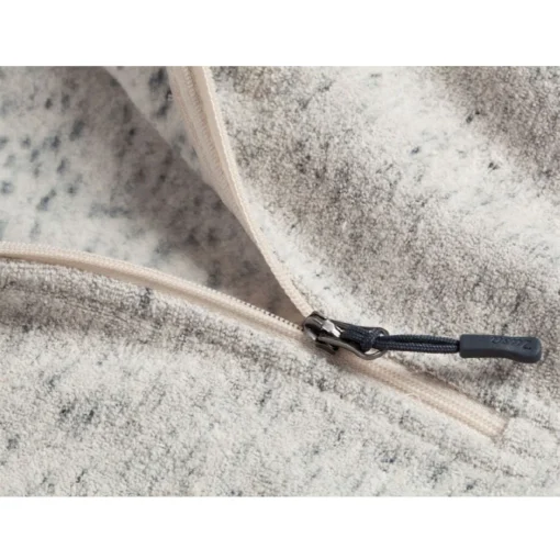 Zusa Men's Oatmeal Heather Chilly Fleece Quarter Zip - Image 3