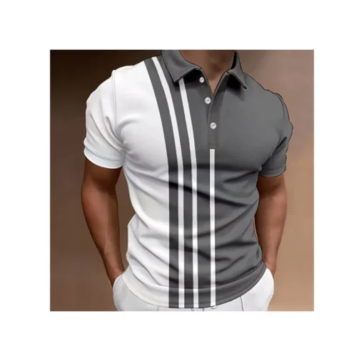 High Quality Control Fashion-Forward Street Wear Trends Polo Shirts Custom Logo Print High Quality - Image 2