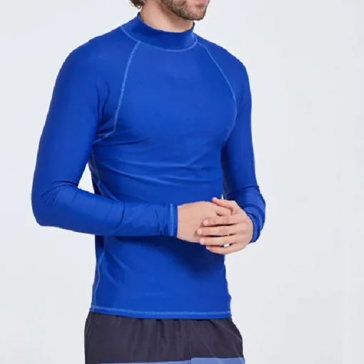 Wholesale Price Men Rash Guard Quick Dry UV Protection Martial Arts Clothing Rash Guard Custom Blank MMA Rash Guard for Men - Image 2