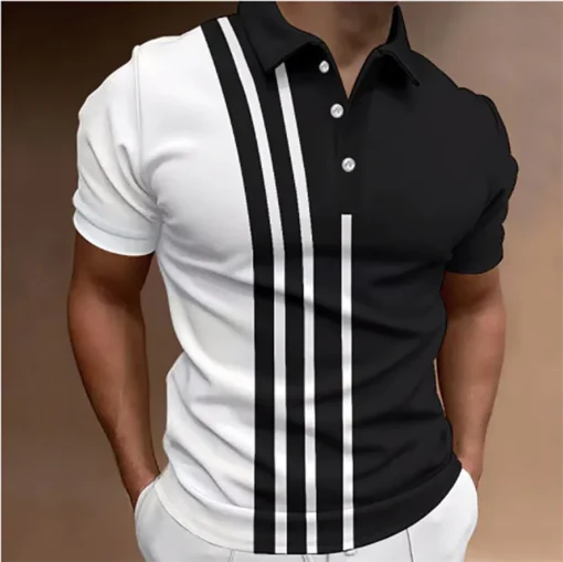 High Quality Control Fashion-Forward Street Wear Trends Polo Shirts Custom Logo Print High Quality