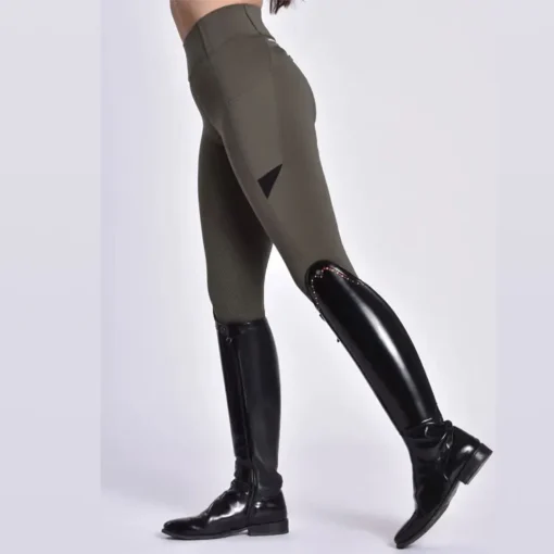 Hot Selling Breathable Riding Breeches Horse Leggings Equestrian Clothing Full Horse Riding Tights Sports - Image 3