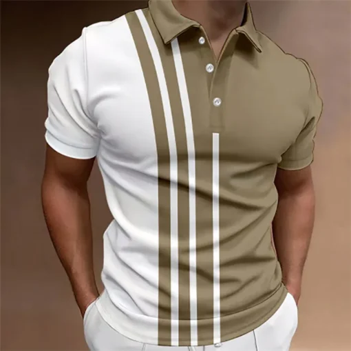 High Quality Control Fashion-Forward Street Wear Trends Polo Shirts Custom Logo Print High Quality - Image 4