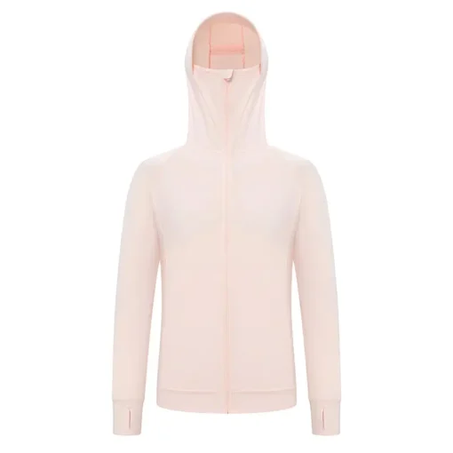 Breathable Polyester spandex Women UPF 50+ Sun Protection Jacket Hooded Lightweight Long Sleeve Sun Shirt for Hiking Outdoor - Image 4