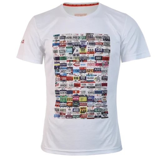 Running Sports Athletic Wear T-Shirts Tops Quick Dry Cool Summer Short Sleeves Custom Marathon Fitness T shirt for Men - Image 3