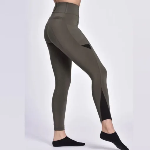 Hot Selling Breathable Riding Breeches Horse Leggings Equestrian Clothing Full Horse Riding Tights Sports - Image 5