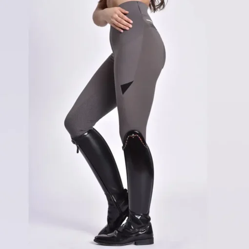 Hot Selling Breathable Riding Breeches Horse Leggings Equestrian Clothing Full Horse Riding Tights Sports - Image 7